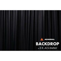 Backdrop 320 g/m² W 3m x H 4.5m black